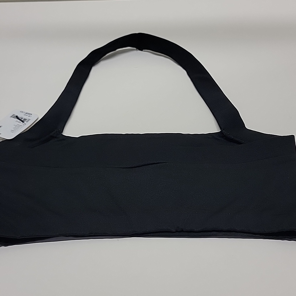 FREE PEOPLE INTIMATELY NWT BLACK BANDEAU BRALETTE HALTER SIZE M - L - Picture 5 of 9